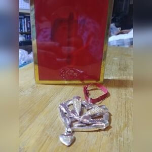 Silver Lenox Heart Pendant Necklace